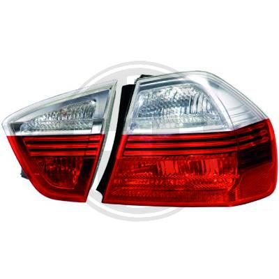 -STOPURI CLARE BMW E90 FUNDAL RED/CRISTAL -COD 1216095